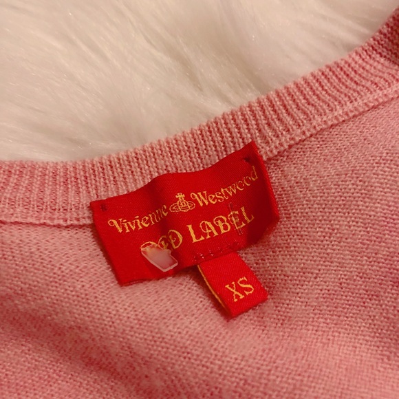 Vivienne Westwood Red Label Pink Cardigan - Picture 3 of 4